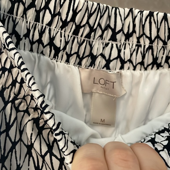 Black and white maxi skirt LOFT Anne Taylor - Picture 3 of 3